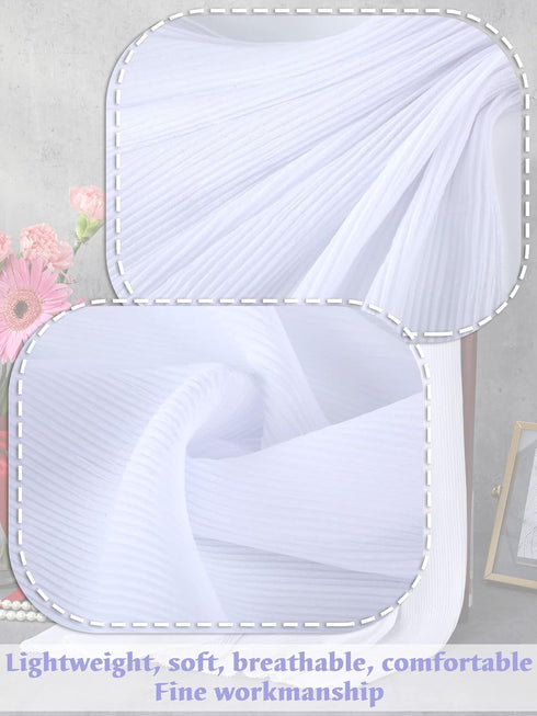 Women Shawl Chiffon Sheer Scarf Long Sun Proof Shawl Wrap Bridal Evening Soft Wrap Scarf for Women Girls...
