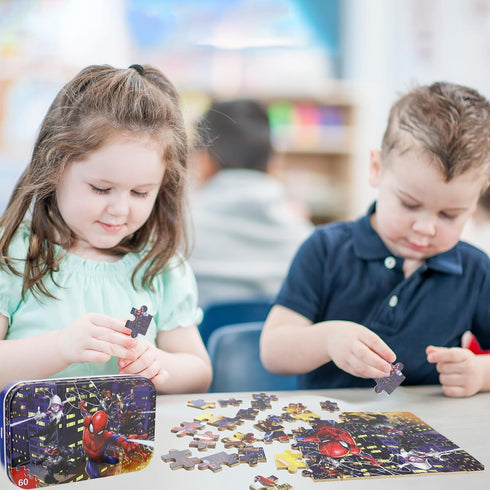 Generic NEILDEN Jigsaw Puzzles for Kids 4-6 Preschool Educational Puzzles Toys for Kids 60 Piece Children Puzzles Game for Girls and Boys, Style 4...