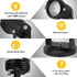 10W Dusk to Dawn Outdoor LED Spotlight Plug in with Photocell Sensor for House Flag Yard Tree, 3000K 1000lm Warm White 120V Landscape Lighting wit...