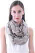 Siberian Husky Dog Print Women's Infinity Scarf Lightweight...