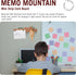 Monkey Business Memo Mountain Cork Board Strip - Corkboard Pin Board with Mountain Scene Pushpins, Office Accessories, Cute Cork Boards for Walls...