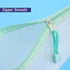 Tamaki 6 Pack Mesh Pencil Pouch Waterproof Bags Plastic Zipper Pouch A6 Size for Classroom Organization School Office Supplies (Macaroon, A6)...