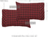 VHC Brands Rustic & Lodge Bedding-Cumberland Red, Cotton, Pillow Case Set, Standard (20 x 30 inches), Chili Pepper...