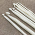 UTENEW Set of 9 White Handle Plastic Crochet Hook Smooth Knitting Needles 3-12mm Crochetting Yarn 5.9 Inch...