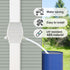 Rainwater Collection System, Rain Barrel Diverter Kit for 2 X 3 and 3 X4 inch, Down Spout RainWater Diverter...