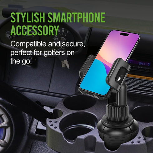 Cellet Car Phone Holder Mount, Car Cup Phone Holder Mount, Compatible with Apple iPhones, Samsung Galaxy, Motorola Moto Google Pixel Smartphones (...