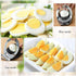 Egg Slicer, BIBURY Egg Slicer for Hard Boiled Eggs, Heavy Duty Egg Cutter for Egg Strawberry Mushroom Soft Fruit, Stainless Steel Wire with 3 Slic...