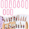Keoker Long dangle Shape Polymer Clay Cutters, Long Rectangle Clay Earrings Cutters, Basic Clay Cutters (10PCS ALL)...