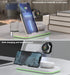 Wireless Charger 4 in 1 Wireless Charging Station Foldable Charging Stand for iPhone 14/13/12/11/Pro/Max/Apple Watch/Airpods Pro(White)...