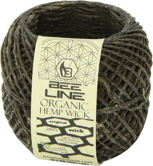 Bee Line Hemp Wick 200 FT Spool Regular Gauge...