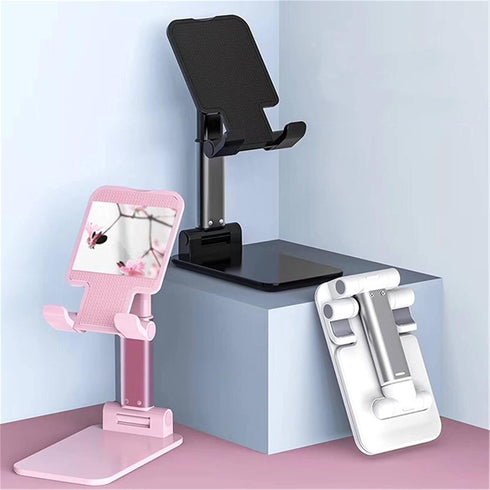 Adjustable Cell Phone Stand for Desk, Angle Height Adjustable Cell Phone Stand for Desk, Case Friendly Phone Holder Stand for Desk (Black 4 oz)......