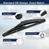 X AUTOHAUX Rear Windshield Wiper Blade 200mm 8 Inch for Lexus CT200h 2011-2017 for Scion XD 2008-2014 for Toyota Prius C 2012-2019...