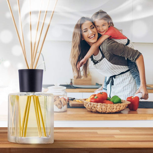 Reed Diffuser Replacement Bamboo Sticks 100 pcs - 9.8in Long (23cm) - for Room Fragrance Oil Diffuser - Room Aromas - Diffuser Kit - Reeds for Aro...