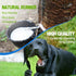 Dog Chew Toys for Aggressive Chewers, Tough Indestructible Dog Toys with Bleef Flavor Interactive Dog Toys Natural Rubber Squeaky Dog Food Toys Ch...