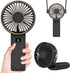 Handheld Fan, Portable Fan, 4000mAh Rechargeable Personal Fan, 180° Foldable Mini Desk Fan with 6 Wind Speed, LCD Digital Display, Lanyard as Neck...