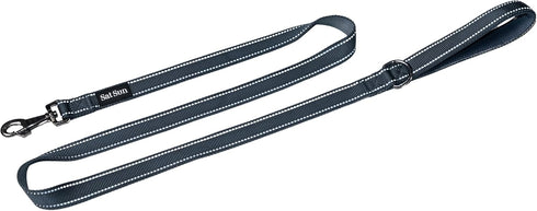 Heavy Duty Dog Leash for Large Dogs, Reflective Dog Training Leash with Neoprene Handle, Ideal for Walking, Running, and Training, 1" x 5ft, Navy,...
