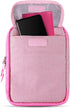 Cable Organizer Bag, Pink Travel Accessories Carry Cases Portable Cord Organizer Bag for Cable, Charger, Phone, USB, SD Card with 8pcs Cable Ties...