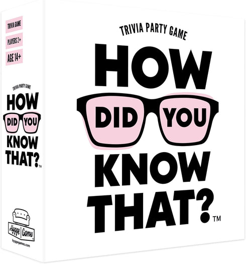Hygge Games How did You Know That? – Trivia Party Game, White...