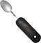 Rehabilitation Advantage Easy Grip Teaspoon with Built-up Handle, Black 3.2 Oz...