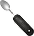 Rehabilitation Advantage Easy Grip Teaspoon with Built-up Handle, Black 3.2 Oz...