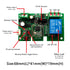 Jane Eyre ZigBee Tuya Smart 1 Channel Smart Relay Switch with 433 RF Remote Control, USB5V AC/DC7-32V Jog/self-Locking Switch for Alexa Google Hom...