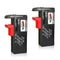 2Pcs Battery Tester Checker, Universal Battery Checker Model BT-168for AA AAA C D 9V 1.5V Button Cell Batteries Smal Electrical Equipment (Require...