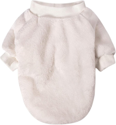 FabriCastle Small Dog Sweater, 3 Count, Dog Clothes Coat, Dog Jacket for Small Medium Dogs Boy or Girl, Ultra Soft and Warm Cat Pet Sweaters (X-Sm...