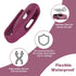 4-Pack Clip Case Compatible with Fitbit Inspire 2/3, Soft Silicone Clip Clasp Accessory...