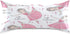 AUUXVA Girl Satin Pillowcase for Hair and Skin, Queen Size Ballet Ballerina Princess Pillow Sham with Envelope Closure Decorative Pillow Cover for...