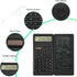 EooCoo Calculator with Notepad,10-Digit Large Display Office Desk Calcultors,Support Solar and Battery,Professional Foldable Calculator for Studen...