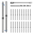 LuckIn Cable Railing Hardware, 20 Pack Right & Left Swage Lag Screws Cable Railing Kit for 1/8" Stainless Steel Cable, T316 Cable Railing System f...