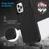 Defense iPhone 12 Case iPhone 12 Pro Case with Two Screen Protector 3 Layer Rugged Heavy Duty Cases for iPhone 12/ iPhone Pro,6.1 inch 2020 (Black...