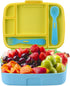Toddler Kids Feeding Utensil Spoon and Fork Set, Set of 4 (8 Utensils Total) Compatible with Munchkin Lunch Bento Box Replacement (Boy), AG001...