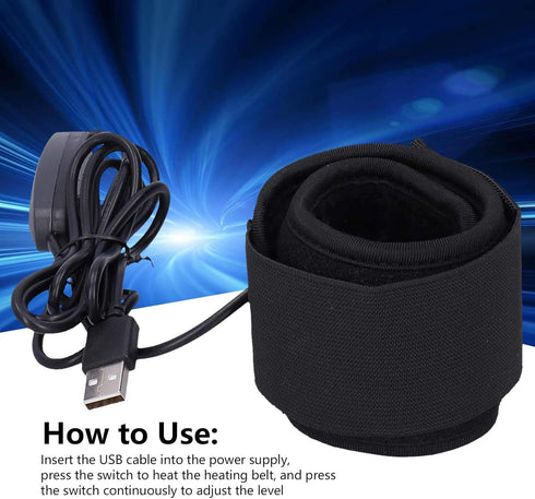 USB Lens Warmer, Camera Dew Heater Strip 3 Temperature Regulator Settings Prevents Fog Condensation Overvoltage Universal Demisting Belt Preventio...