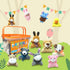 32Pcs Mini Plush Animals Toy Set Assortment Bulk Stuffed Keychain Party Favors for Kids Small Animals Decorations Toys Easter Carnival Prizes Chri...