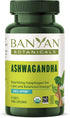 Banyan Botanicals 1000mg Ashwagandha Tablets – Organic Ashwagandha Root – Renowned Herbal Adaptogen for Energy Support and Stress Support* – 90 Ta...