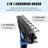 Deshedding Dog Brush And Metal Comb, Cat Brush Dog Brush Undercoat Rake for Dogs & Cats, Pet Grooming Brush For Shedding, Dematting, Pet Hair Remo...