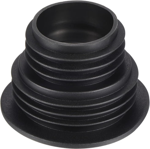 MECCANIXITY Drain Pipe Seal Hose Silicone Plug Sewer Sealing Ring Connector for Kitchen Bathroom, Black...