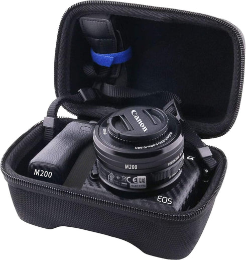 Hard Carrying Case for Canon EOS M200/M100 Camera 15-45mm Lens...