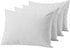 Niagara Waterproof Pillow Protectors Standard 4 Pack Cotton Terry 100% Waterproof Zippered White Pillow Encasement Washable Long Life Soft...