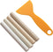 Floor & Furniture Repair Kit (White) - 4X Wax Filler Sticks - Fix Damage to UPVC, Doors, Windows, Worktops - Cracks, Scratches and Marks - Instant...