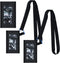 2 Pack Blood Glucose Meter Case with Lanyard Compatible with Dexcom G7 Glucose Monitor Pouch with Viewing Window for Diabetic Accessories Supplies...