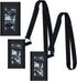 2 Pack Blood Glucose Meter Case with Lanyard Compatible with Dexcom G7 Glucose Monitor Pouch with Viewing Window for Diabetic Accessories Supplies...