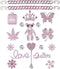 Bling Chain Charms for Clog Shoes Decoration, Luxury Rhinestone Cute Diamond Bear Love Flower Butterfly Crown Designer Jewelry Shoe Accessories fo...