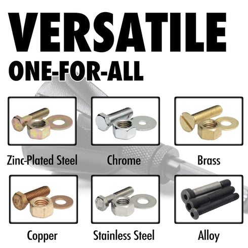 Deburring External Chamfer Tool, with Tungsten Carbide Blade, Deburring Chamfering Drill Bit, Remove Burr Tools Quick Release Hex Shank. Improved ...