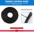 18/2 Gauge Electrical Wire 2 Conductor Extension Cable 25 Foot UL2464 Oxygen Free Stranded Tinned Copper Wire Low Voltage LED Cable for LED Lamps ...