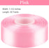 1-1/2 Inches Satin Ribbon, 50 Yards Solid Fabric Ribbon for Flower Bouquet Gift Wrapping Crafts Wedding Party Home Decoration (Pink)...