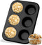 Muffin Baking Pan, Nonstick Premium Carbon Steel Muffin Pan for Baking, Cupcake Tin Cheesecake Pans...