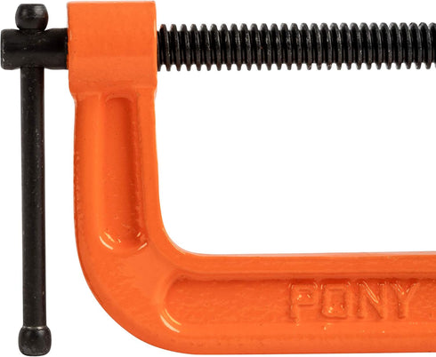 Pony Jorgensen 2630 3-Inch C-Clamp, Orange...