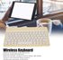 Hilitand Bluetooth Keyboard,Universal Compact Ergonomic Mobile Phone/Tablet/Laptop/PC Typewriter,for Android/iOS/Windows(Yellow)...